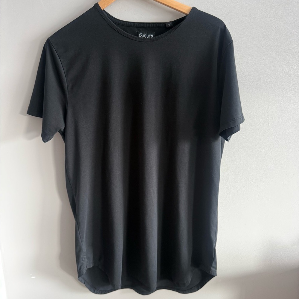 CUTS Clothing Black Elongated Pyca Pro Crew T-Shirt XXL